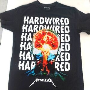 Vintage Metallica Concert T-Shirt.